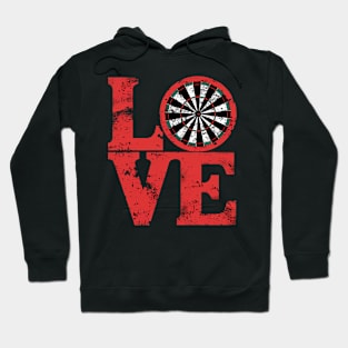 LOVE Dartboard Hoodie